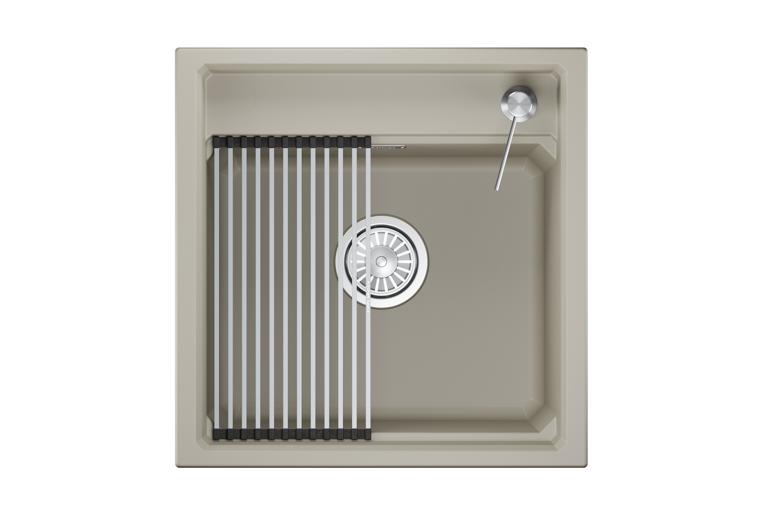 5002i,КРЕМАН, кухонная мойка, кварц KITCHEN SPACE